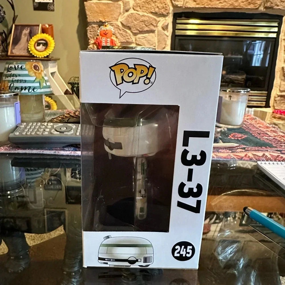 Disney Funko POP! Star Wars - Solo - L3-37 #245 w\ Soft Protector (B11) sealed - Picture 3 of 4